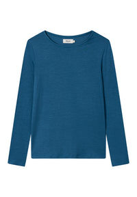 Givn Berlin Longsleeve SONJA aus TENCEL™ Lyocell Longsleeve Moroccan Blue (Tencel)