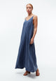Givn Berlin Maxikleid GBROXIE aus TENCEL™ mit Peach-Effekt Dress Nightshade Blue
