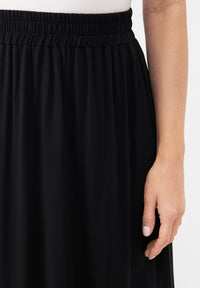 Givn Berlin Maxirock GBVELMA aus LENZING™ ECOVERO™ mit elastischem Bund Skirt Black