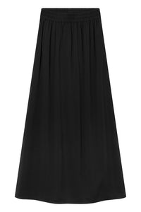 Givn Berlin Maxirock GBVELMA aus LENZING™ ECOVERO™ mit elastischem Bund Skirt Black