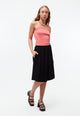 Givn Berlin Midi-Rock GBLEONIE aus LENZING™ ECOVERO™ Skirt Black