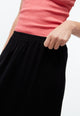 Givn Berlin Midi-Rock GBLEONIE aus LENZING™ ECOVERO™ Skirt Black