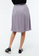 Givn Berlin Midi-Rock GBLEONIE aus LENZING™ ECOVERO™ Skirt Lilac Grey