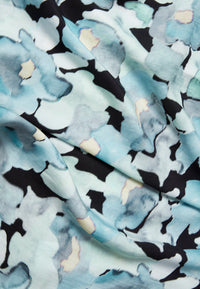 Givn Berlin Midi-Rock GBVANA aus TENCEL™ Skirt Gentle Blue (Dreamy Florals)