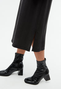 Givn Berlin Midirock GBTINA aus TENCEL™ Skirt Black (Tencel)