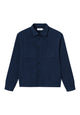Givn Berlin Overshirt CRAIG aus Bio-Baumwolle Buttoned Shirt Midnight Blue