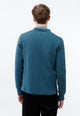 Givn Berlin Overshirt GBCHESTER aus Bio-Baumwoll Strick Cardigan Basalt