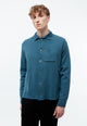 Givn Berlin Overshirt GBCHESTER aus Bio-Baumwoll Strick Cardigan Basalt