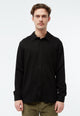 Givn Berlin Overshirt GBKEITH aus TENCEL™ Buttoned Shirt Black