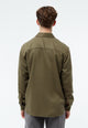 Givn Berlin Overshirt GBKEITH aus TENCEL™ Buttoned Shirt Khaki
