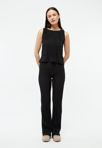 Givn Berlin Plisseehose GBELODIE aus recyceltem Polyester Trousers Black (Pleats)