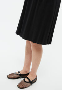 Givn Berlin Plisseerock GBLEONIE aus recyceltem Polyester Skirt Black (Pleats)