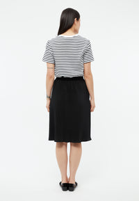 Givn Berlin Plisseerock GBLEONIE aus recyceltem Polyester Skirt Black (Pleats)