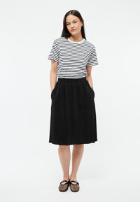 Givn Berlin Plisseerock GBLEONIE aus recyceltem Polyester Skirt Black (Pleats)