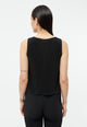 Givn Berlin Plisseetop GBWILLA aus recyceltem Polyester Top Black (Pleats)