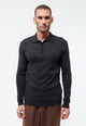 Givn Berlin Polo-Strickpullover GBLINO aus Bio-Baumwolle Sweater Black