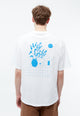 Givn Berlin Print-T-Shirt GBGARY (STILL LIFE) oversize aus Bio-Baumwolle T-Shirt White