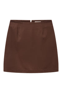 Givn Berlin Rock GBGEORGIA slim Fit aus Bio-Baumwolle mit Reißverschluss Skirt Sepia Brown