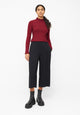 Givn Berlin Rollkragen-Longsleeve GINA aus Bio-Baumwolle Longsleeve Tibetan Red (Rib)