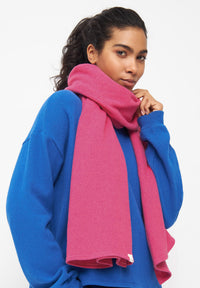 Givn Berlin Schal DANA aus recycelter Baumwolle Scarf Berry Pink