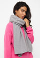 Givn Berlin Schal DANA aus recycelter Baumwolle Scarf Stone Grey