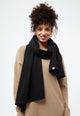 Givn Berlin Schal GBDANA aus recycelter Baumwolle Scarf Black