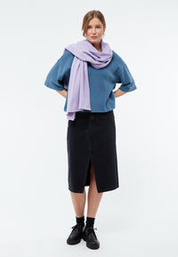Givn Berlin Schal GBDANA aus recycelter Baumwolle Scarf Light Amethyst