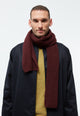 Givn Berlin Schal GBJAKE aus Bio-Baumwoll Strick Scarf Wine Red