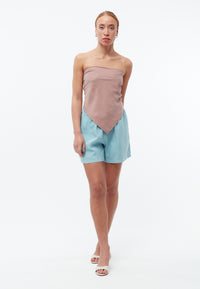 Givn Berlin Schaltuch GBBROOKLYN aus TENCEL™ mit Peach-Effekt Scarf Rosewood
