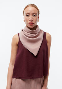 Givn Berlin Schaltuch GBBROOKLYN aus TENCEL™ mit Peach-Effekt Scarf Rosewood