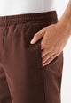 Givn Berlin Shorts GBLAURIN aus Bio-Baumwolle mit elastischem Bund Shorts Sepia Brown