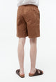 Givn Berlin Shorts GBLEIF aus Bio-Baumwoll Twill Shorts Pecan Brown