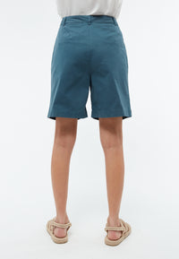 Givn Berlin Shorts GBORLANDA aus Bio-Baumwoll Twill Shorts Basalt