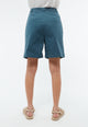 Givn Berlin Shorts GBORLANDA aus Bio-Baumwoll Twill Shorts Basalt