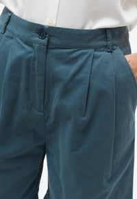 Givn Berlin Shorts GBORLANDA aus Bio-Baumwoll Twill Shorts Basalt