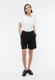 Givn Berlin Shorts GBORLANDA aus Bio-Baumwoll Twill Shorts Black