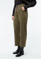 Givn Berlin Stoffhose GBMAIVE aus TENCEL™ mit einseitiger Liegefalte Trousers Khaki