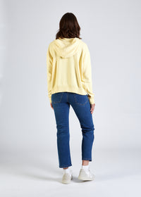 Givn Berlin Strick Hoodie FIONA aus Bio-Baumwolle Sweater Light Yellow