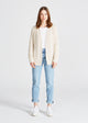Organic Cotton Cardigan BEVERLEY - Light Beige