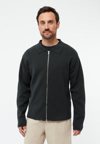 Givn Berlin Strickjacke GBOLE aus Bio-Baumwolle Cardigan Black