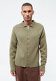 Givn Berlin Strickjacke GBOLE aus Bio-Baumwolle Cardigan Faded Olive