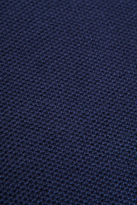 Organic Cotton Knit Sweater ADRIAN - Blue