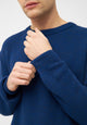 Givn Berlin Strickpullover AIDEN aus Bio-Baumwolle Sweater Deep Blue (Melange)