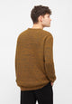 Givn Berlin Strickpullover AIDEN aus Bio-Baumwolle Sweater Golden Oak (Melange)