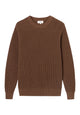 Givn Berlin Strickpullover CARLOS aus Bio-Baumwolle Sweater Chestnut Brown