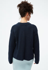 Givn Berlin Strickpullover ELSA aus Bio-Baumwolle Sweater Dark Blue
