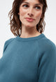 Givn Berlin Strickpullover ERICA aus Bio-Baumwolle Sweater Teal Blue