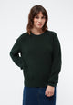 Givn Berlin Strickpullover GBARIA loose Fit aus Bio-Baumwolle Sweater Bottle Green