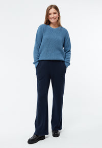 Givn Berlin Strickpullover GBARIA loose Fit aus Bio-Baumwolle Sweater Cloudy Blue
