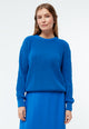 Givn Berlin Strickpullover GBARIA loose Fit aus Bio-Baumwolle Sweater Electric Blue